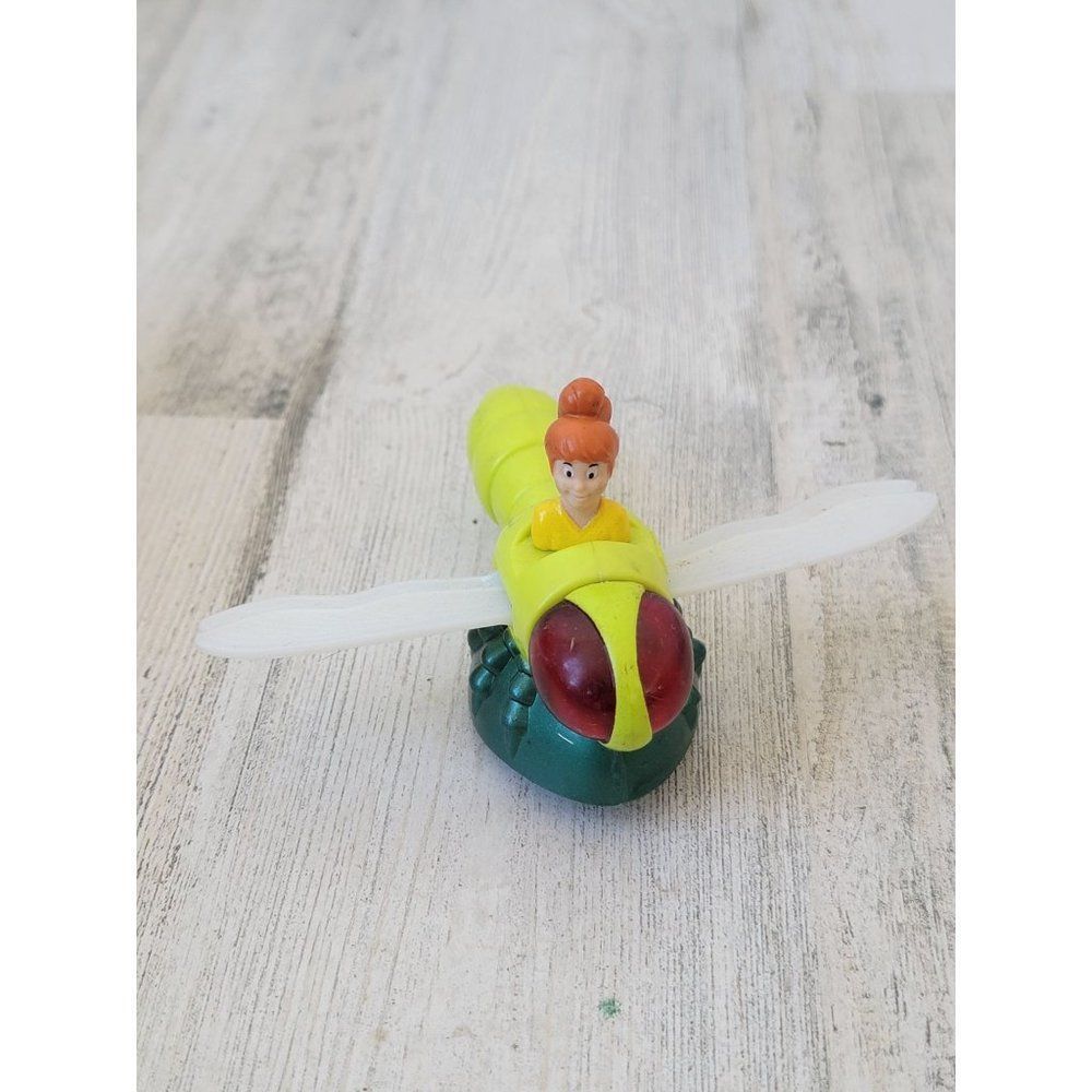 Dragonfly Boomer ride girl toy figure bug giant burger king‎